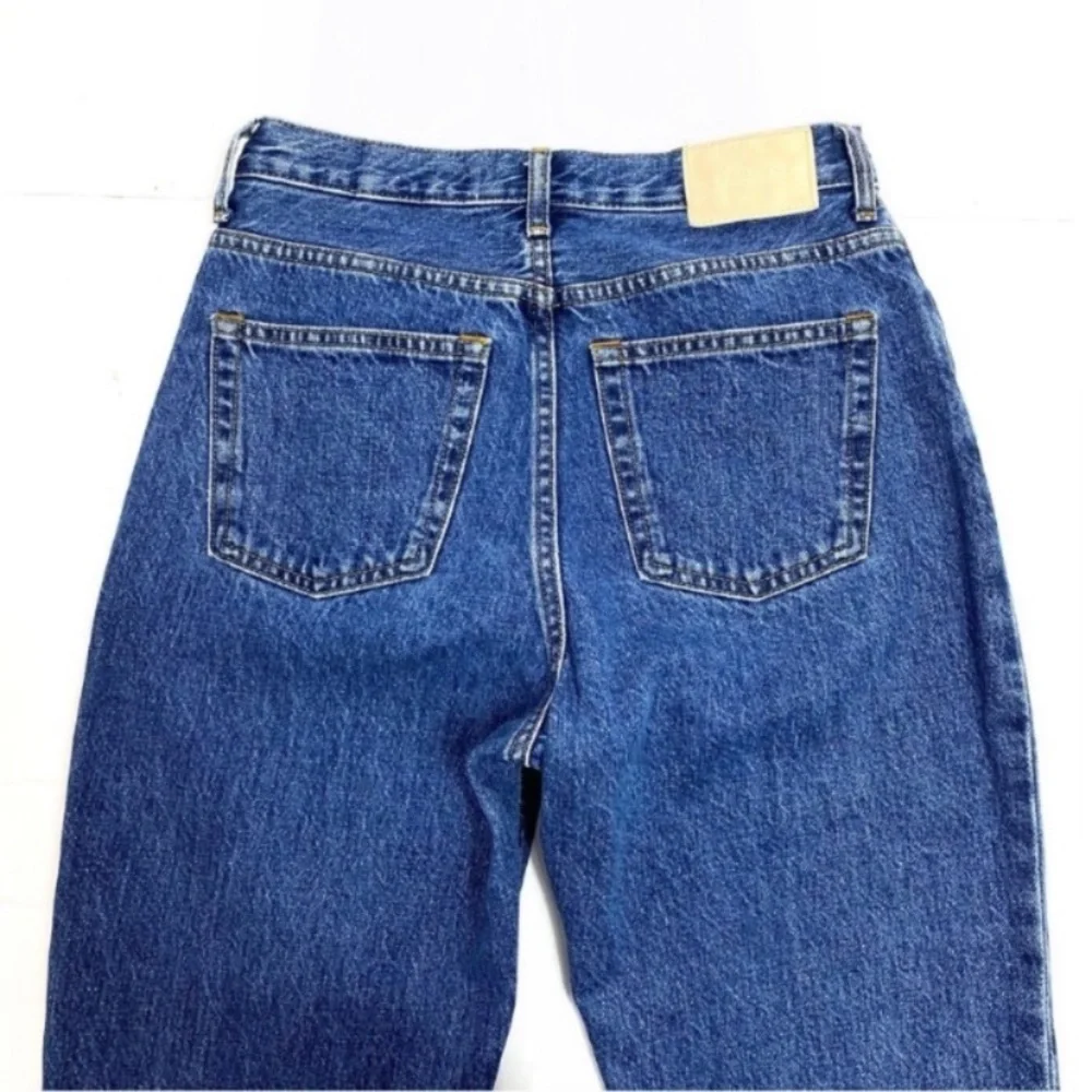 Everlane The 90's Cheeky Jean Organic Cotton High Rise Jeans Medium Washed Sz 26